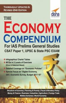 The Economy Compendium for CSAT Paper 1 State PCS CDS NDA and other Competitive Exams