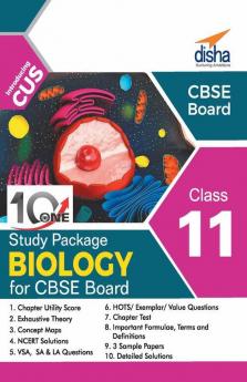 10 in One Study Package for CBSE Biology Class 11 with 3 Sample Papers