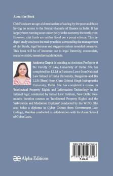 Chit Funds In India : Analysis Of Regulatory Framework