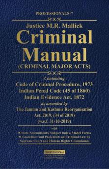 Criminal Manual (Criminal Major Acts) Pocket Size