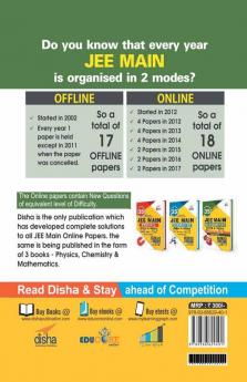 35 JEE Main Mathematics Online (2017-2012) & Offline (2017-2002) Chapter-wise + Topic-wise Solved Papers