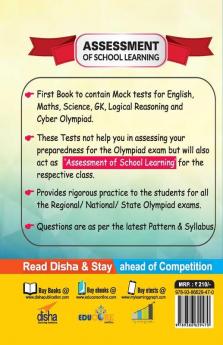 28 Mock Test Series for Olympiads Class 1 Science Mathematics English Logical Reasoning GK & Cyber