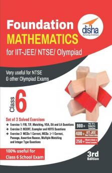 Foundation Mathematics for IIT-JEE/ NTSE/ Olympiad Class 6 - 3rd Edition