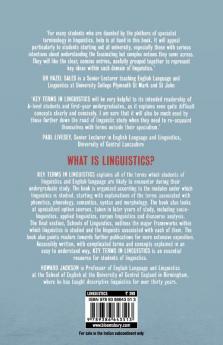 Key Terms in Linguistics