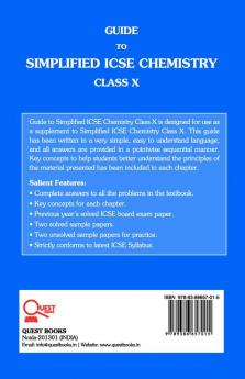 GUIDE TO SIMPLIFIED ICSE CHEMISTRY CLASS X