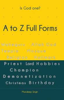 A to Z Full Forms