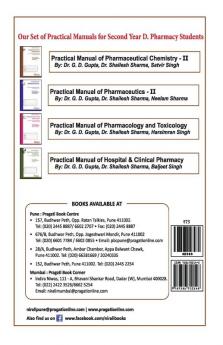 Practical Manual of Pharmaceutical Chemistry-II