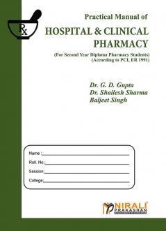 HOSPITAL AND CLINICALPHARMACY