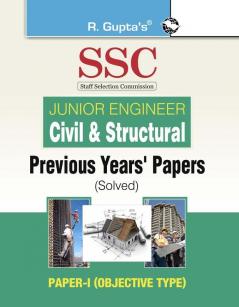 SSC: Civil & Structural (Junior Engineer)—Previous Years Paper (Solved): PAPER-I (Objective Type)