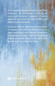 Three Dialogues between Hylas and Philonous in Opposition to Sceptics and Atheists