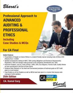 Professional Approach to Advanced Auditing & Professional Ethics