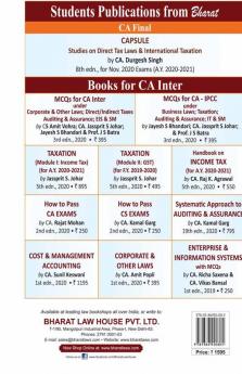 INDIRECT TAXES Containing GST Customs FTP & Comprehensive Issues