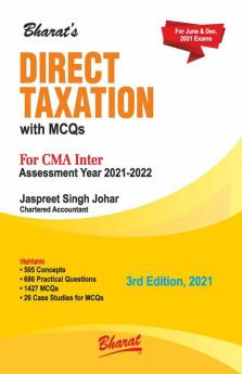 DIRECT TAXATION with MCQs for CMA Inter (Paper 7)