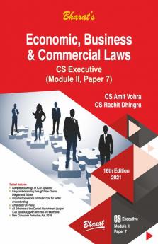 Economic Business & Commercial Laws [CS Executive (Module II Paper 7)]