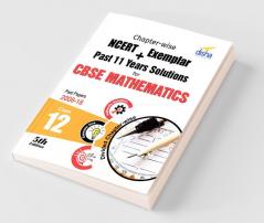 Chapter-wise NCERT + Exemplar + Past 11 Years Solutions for CBSE Class 12 Mathematics 5th Edition