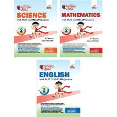 Olympiad Champs Science Mathematics English Class 2 with Past Questions 2nd Edition (set of 3 books)