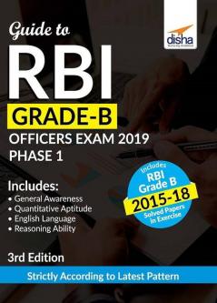Guide to RBI Grade B Officers Exam 2019 Phase 1 - 3rd Edition