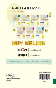 Educart CBSE Sample Question Papers Class 10 Social Science