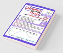 24 Sample Question Papers for CBSE Class 12 Physics Chemistry Biology with Concept Maps - 2nd Edition
