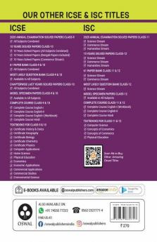 Certificate Biology ICSE Class 9