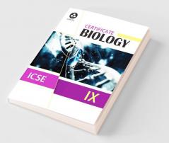 Certificate Biology ICSE Class 9