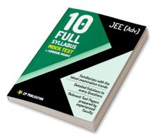 10 Full Syllabus Mock Tests JEE Adv