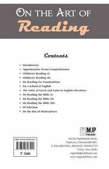 On The Art Of Reading
