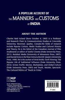 A POPULAR ACCOUNT OF THE MANNERS AND CUSTOMS OF INDIA