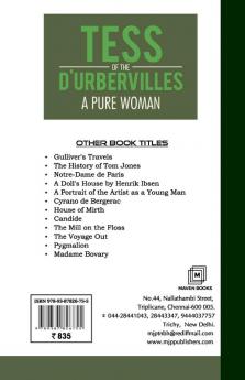 Tess Of The D’Urbervilles A Pure Woman