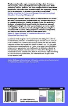 Education as a Human Right: Principles for a Universal Entitlement to Learning