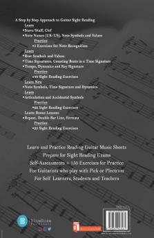 Step By Step Sight Reading Book for Guitarists Grades Initial and 1