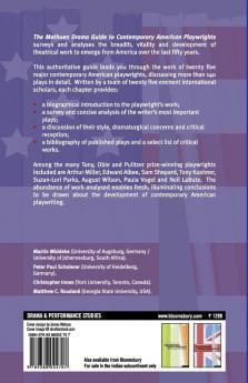 The Methuen Drama Guide to Contemporary American Playwrights