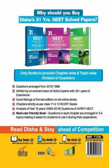 31 Years NEET Chapter-wise & Topic-wise Solved Papers PHYSICS (2018 - 1988) 13th Edition
