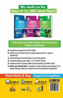 31 Years NEET Chapter-wise & Topic-wise Solved Papers BIOLOGY (2018 - 1988) 13th Edition