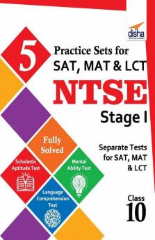 5 Practice Sets for SAT MAT & LCT - NTSE Stage 1