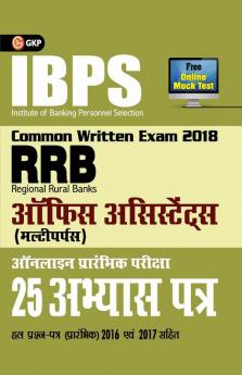 IBPS RRB-CWE Office Assistant (Multipurpose) Preliminary --25 Practice Papers