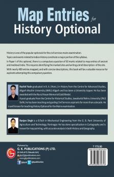 MAP Entries for History Optional