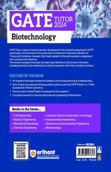 GATE Tutor Biotechnology 2024