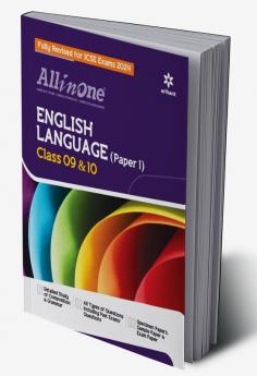 All In One Class 9th and 10th English Language(Paper 1) for ICSE Exam 2024