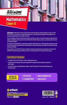 All In One Class 12th Mathematics for ISC Exam 2024