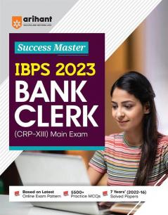 Success Master IBPS Bank Clerk Main Exam 2023