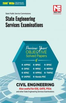 State Engineering Services Exams Previous Years Objective Solved Papers : CE