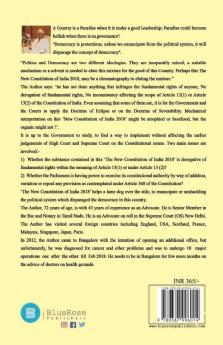 The New Constitution of India 2018.