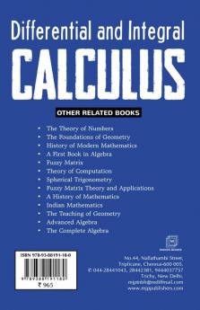 Differential and Integral Calculus