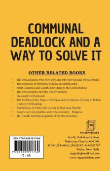 Communal Deadlock and a way to solve it