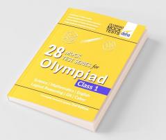 28 Mock Test Series for Olympiads Class 1 Science Mathematics English Logical Reasoning GK & Cyber 2nd Edition