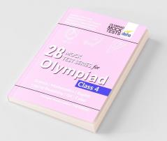 28 Mock Test Series for Olympiads Class 4 Science Mathematics English Logical Reasoning GK & Cyber 2nd Edition