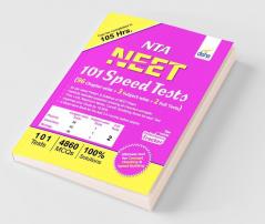 NTA NEET 101 Speed Tests (96 Chapter-wise + 3 Subject-wise + 2 Full)