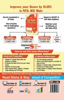 NTA JEE Main 101 Speed Tests (87 Chapter-wise + 12 Subject-wise + 2 Full)