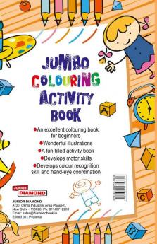 Jumbo Colouring Activity Book